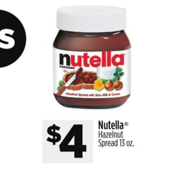 Dollar General Nutella hazelnut spread offer