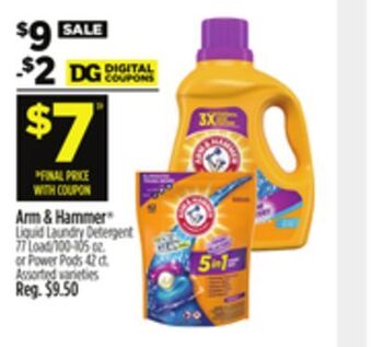 Dollar General Arm & hammer offer