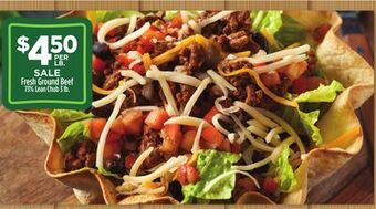 Dollar General Fresh ground beef offer
