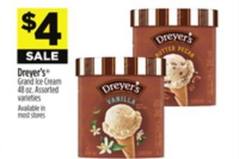 Dollar General Dreyer's grand ice cream offer