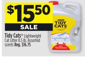 Dollar General Tidy cats lightweight cat litter offer