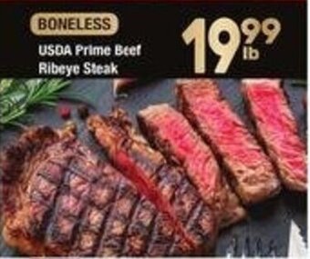 Albertsons USDA Prime Beef Ribeye Steak offer