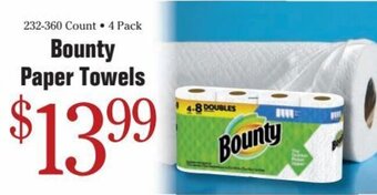 Morton Williams Bounty Paper Towels offer
