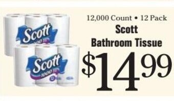 Morton Williams Scott Bathroom Tissue offer