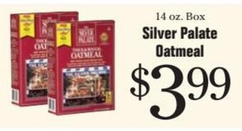 Morton Williams Silver Palate Oatmeal offer