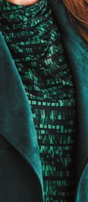 Boscov's Block print top offer