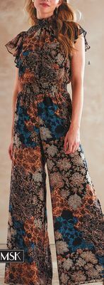 Boscov's Msk print jumpsuit offer
