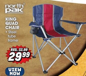 Big 5 North pak king quad chair offer