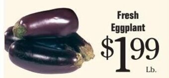Morton Williams Fresh Eggplant offer