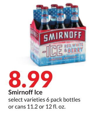 Hy-Vee Smirnoff ice offer