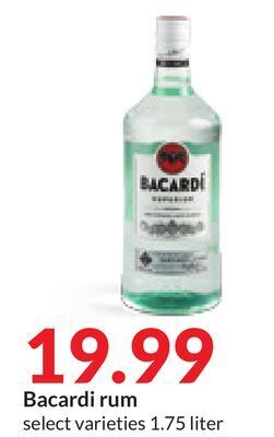 Hy-Vee Bacardi rum offer