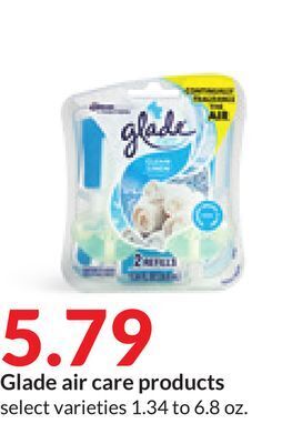 Hy-Vee Glade air care products offer