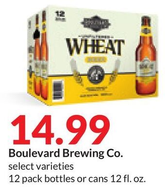 Hy-Vee Boulevard brewing co offer