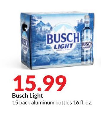 Hy-Vee Busch light offer