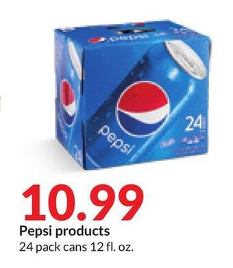 Hy-Vee Pepsi products offer