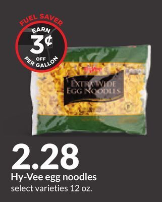 Hy-Vee Hy-vee egg noodles offer