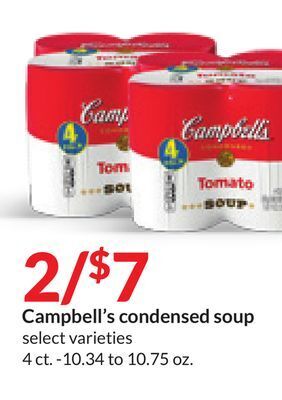 Hy-Vee Campbell's condensed soup offer