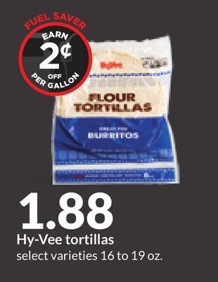 Hy-Vee Hy-vee tortillas offer
