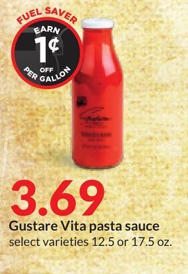 Hy-Vee Gustare vita pasta sauce offer