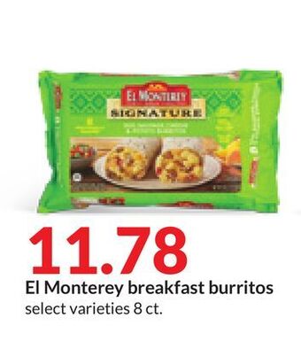 Hy-Vee El monterey breakfast burritos offer