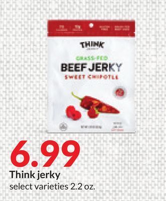 Hy-Vee Think jerky offer