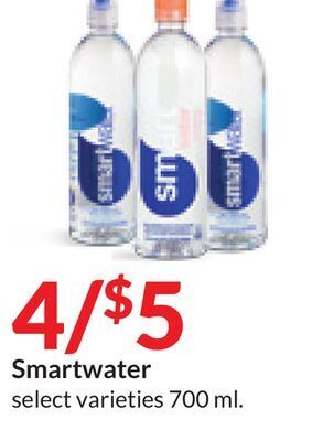 Hy-Vee Smartwater offer