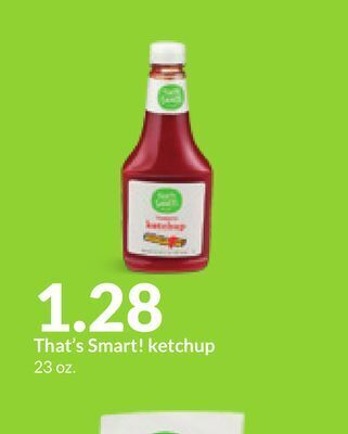 Hy-Vee That's smart! ketchup offer