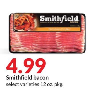 Hy-Vee Smithfield bacon offer