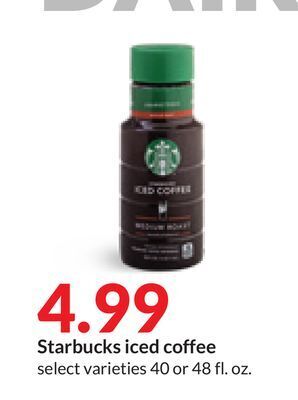 Hy-Vee Starbucks iced coffee offer