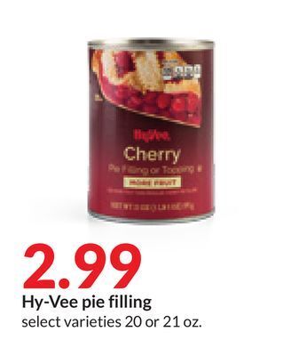 Hy-Vee Hy-vee pie filling offer