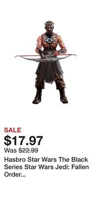 Game Stop Hasbro star wars the black series star wars jedi: fallen order nightbrother archer 6-in scale action figure gamestop exclusiv offer