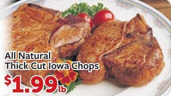 Fareway All Natural Thick Cut lowa Chops offer