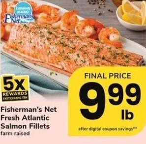 ACME Fisherman's Net Fresh Atlantic Salmon Fillets offer