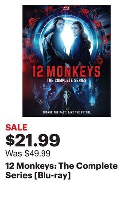 Best Buy 12 monkeys: the complete series [blu-ray] offer