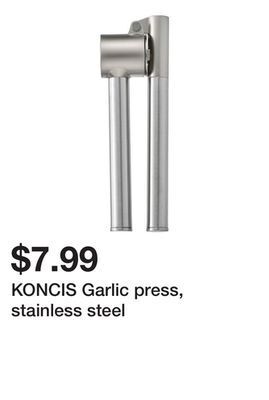 Ikea Koncis garlic press, stainless steel offer