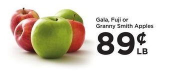 Food 4 Less Gala, fuji or granny smith apples offer