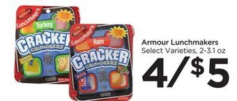Food 4 Less Armour lunchmakers offer