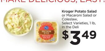 Food 4 Less Kroger potato salad offer