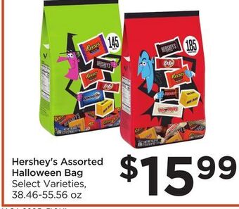 Food 4 Less Hershey's assorted halloween bag offer