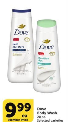 Vons Dove body wash offer