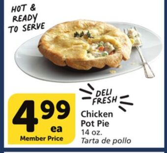 Vons Chicken pot pie offer