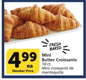 Vons Mini butter croissants offer