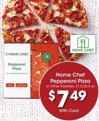 Ralphs Home chef pepperoni pizza offer