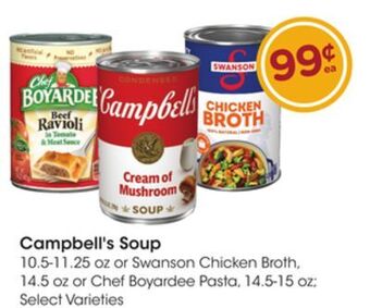 Ralphs Campbell's soup offer