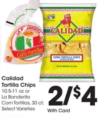 Ralphs Calidad tortilla chips offer