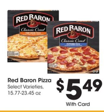 Ralphs Red baron pizza offer