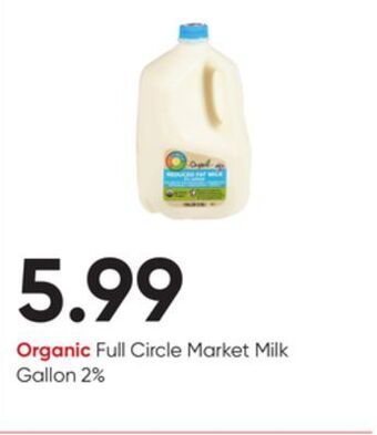 Stater Bros Organic full circle market milk offer