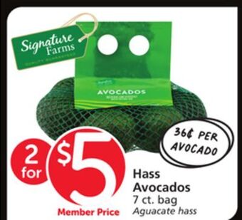 Albertsons Hass avocados offer