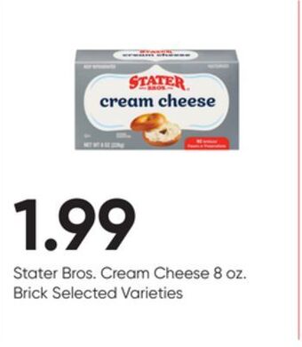 Stater Bros Stater bros. cream cheese offer