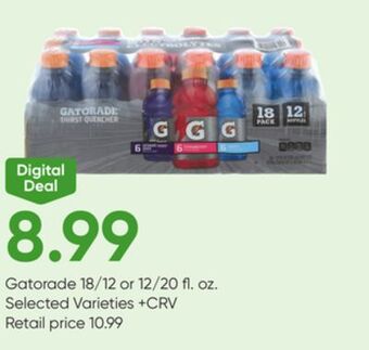Stater Bros Gatorade offer